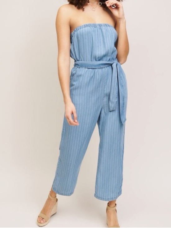 Dynamite Pants - Dynamite Strapless Jumpsuit